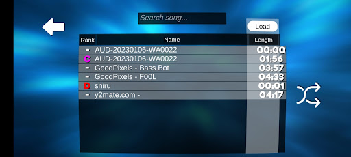 Rhythmic- Play Any Song! Screen 3