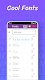 screenshot of Fonts: Stylish Text Cool Fonts