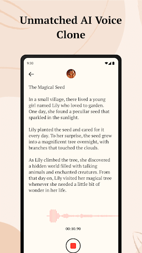 Screenshot of MomSays: AI Bedtime Stories