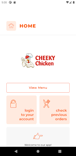 Android application Cheeky Chicken OL10 screenshort