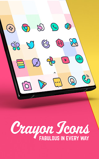 Crayon Icon Pack screen 0