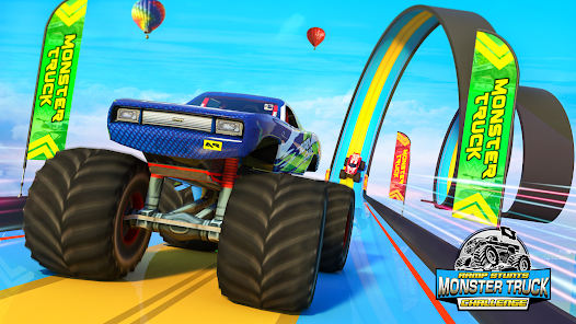 Monster Truck Stunts Car Games MOD APK 2.12 (Unlimited Money) Android