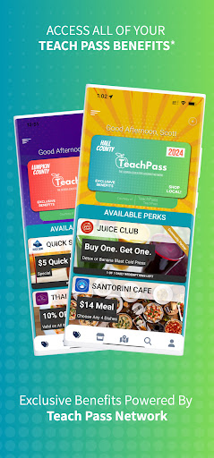 Android application TeachPass screenshort