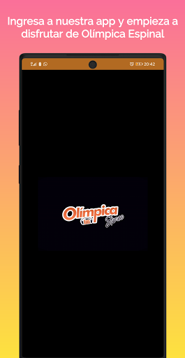 Android application Olímpica Espinal screenshort