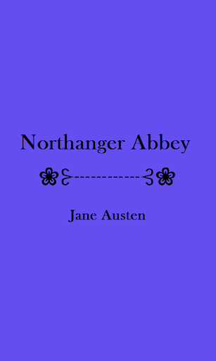 Northanger Abbey - eBook Screen 2
