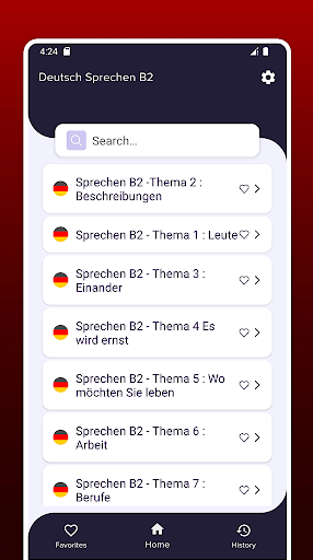 Deutsch Sprechen B2 Screen 2