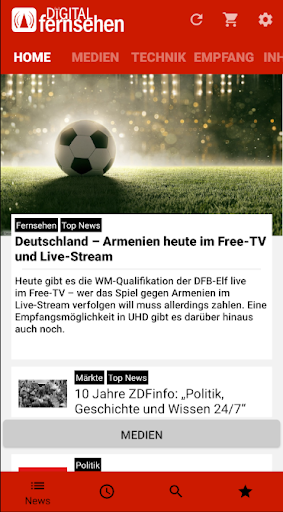 Android application DigiTV News screenshort