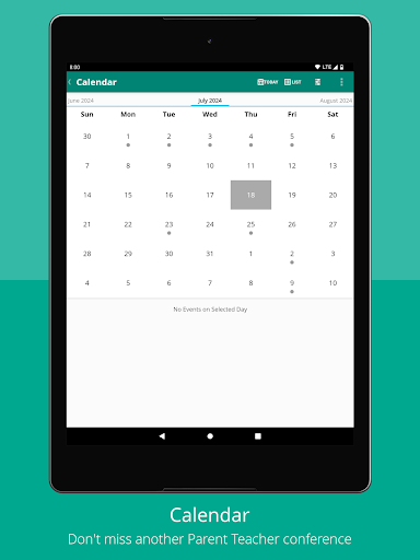 Android application Keller ISD screenshort