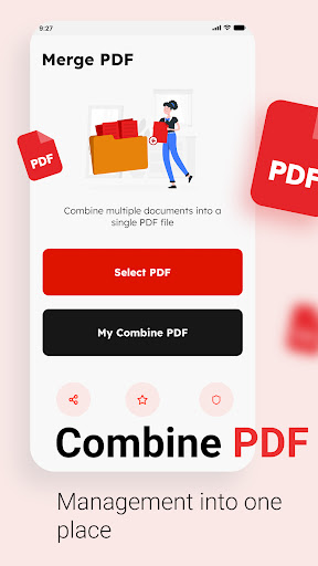 Combine PDF Screen 2