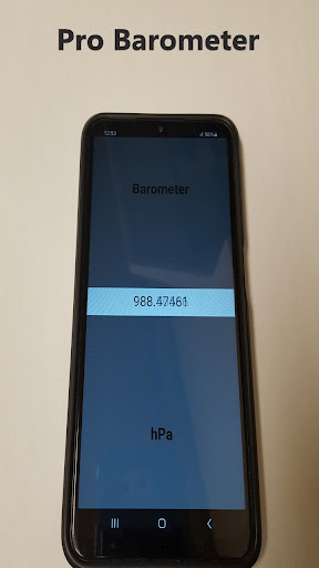 Pro Barometer Screen 3