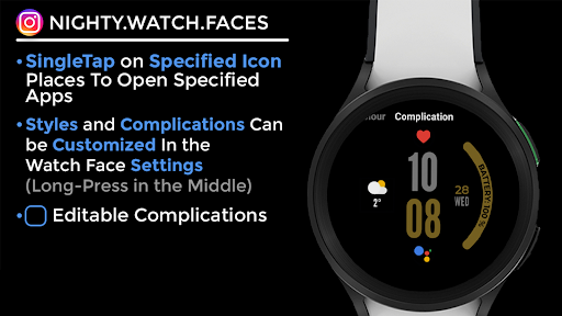 Night 49 - watch face screenshot 12