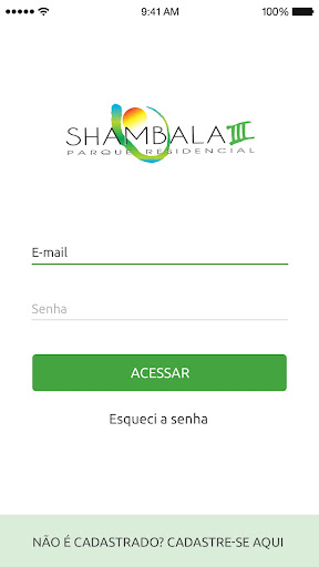 Android application Associação Shambala III screenshort