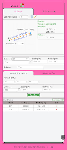 PolarJoin Calculator