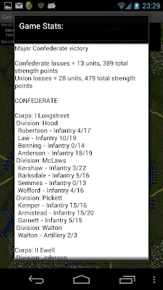Wargame Gettysburg - Screenshot 2