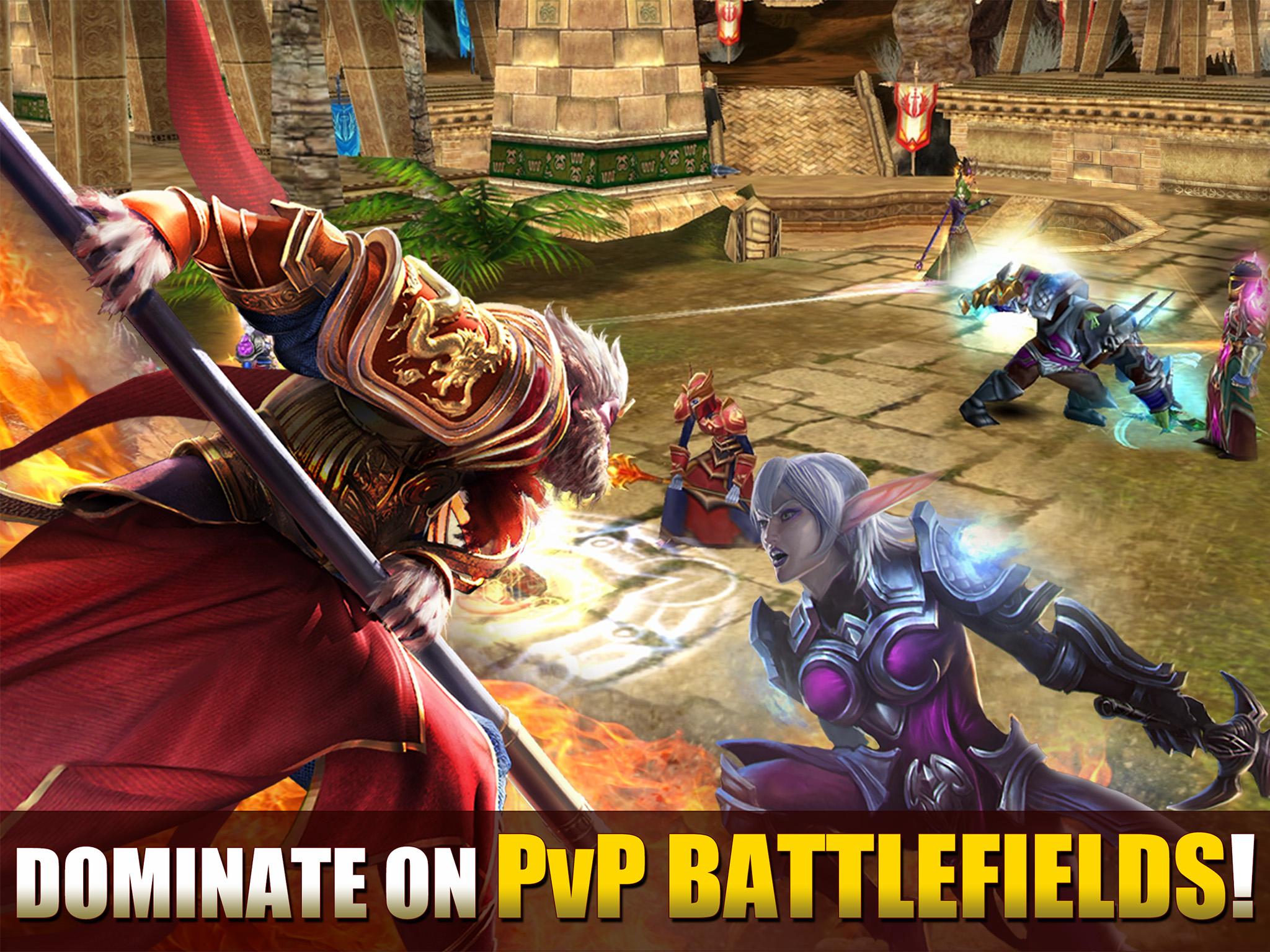 Android application Order & Chaos Online 3D MMORPG screenshort