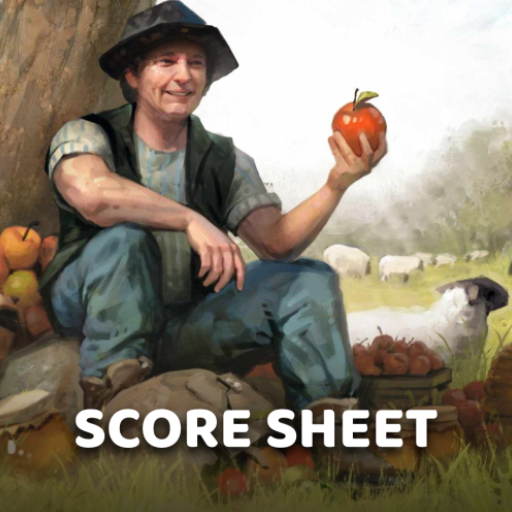 Applejack Score sheet