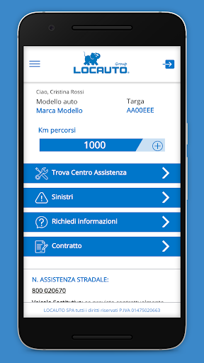 Android application Locauto - Noleggio Lungo Termi screenshort