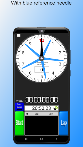 Android application Crono VespaRaid screenshort