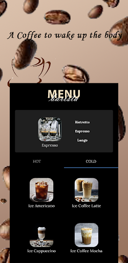 Coffee Barista Screen 2
