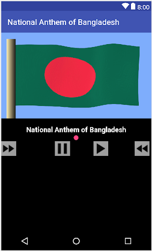 Android application Anthem of Bangladesh screenshort