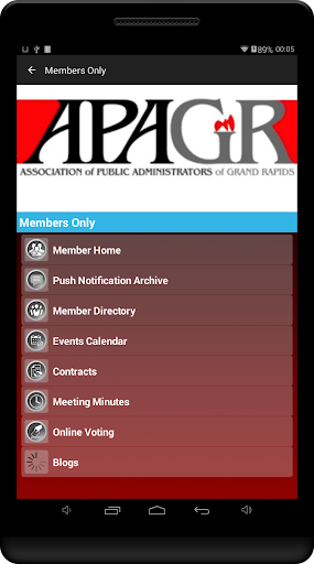 APAGR Screen 2