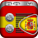 Radios Spain live | Record, Alarm& Timer icon