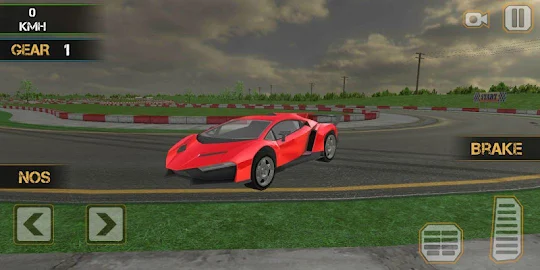 Car Driving Highway Simulator