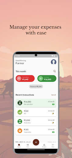 Android application Creyo Finance screenshort