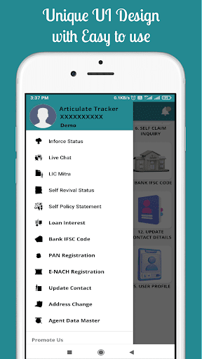 Articulate Tracker Screen 2