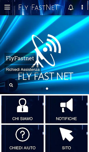 Android application FlyFastNet screenshort