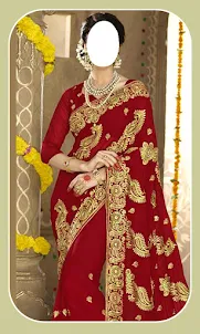 Women Bridal Saree Photo Suit