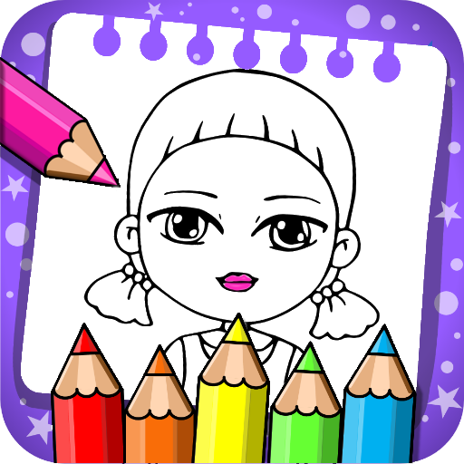 456 Squid Game Coloring Download on Windows