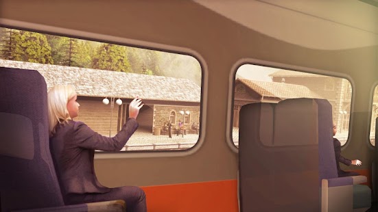Train Driving Simulation Game Screenshot