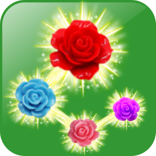 Rose Paradise matching games  Icon