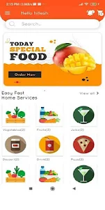 Mini Grocery & Vegetable App
