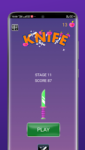 Knife Challenge Mod Apk : 3D Knife Throwing Game 1
