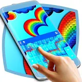 Cubic Rainbow Keyboard Theme icon