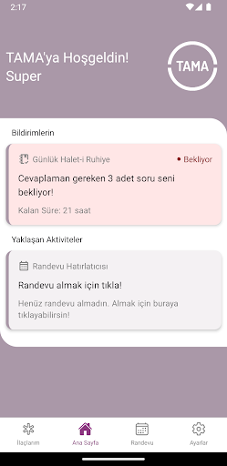 TAMA - İlaç Uyum Asistanı Screen 3