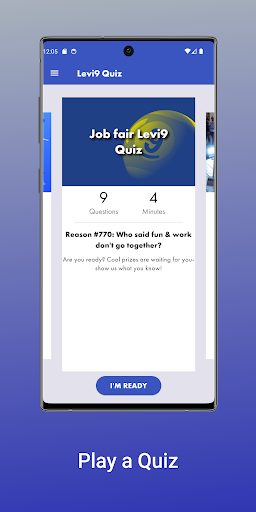 Levi9 Quiz Screen 2