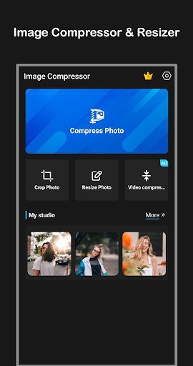 Android application Photo and Picture Resizer screenshort