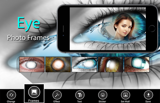 Eye Photo Frames - eyes photo  screenshot 0
