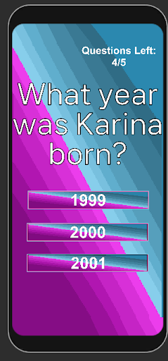 K-Pulse : Neon Quiz Screen 3