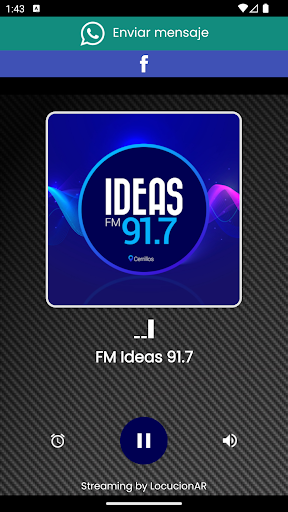 Android application FM Ideas 91.7 screenshort