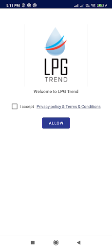 Android application LPG Trend screenshort