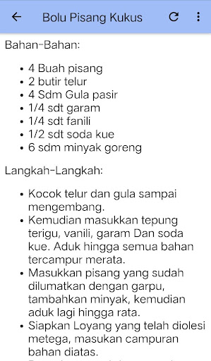 Resep Kue Bolu Kukus