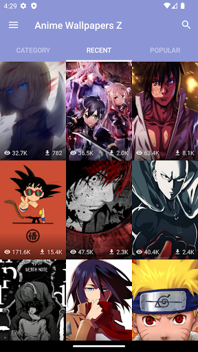 アニメ壁紙Z screenshot