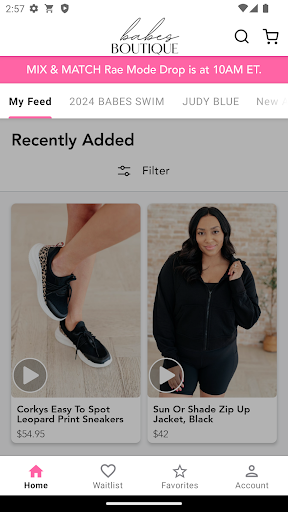 Android application Babes Boutique screenshort