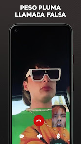 Captura 3 Peso Pluma Videollamada Falsa android