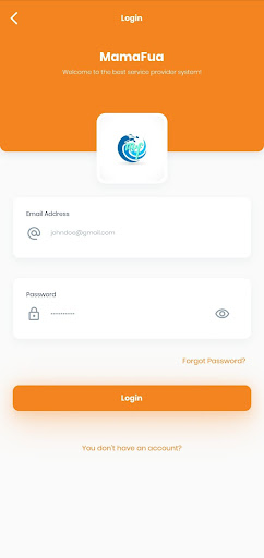Android application MamaFua screenshort