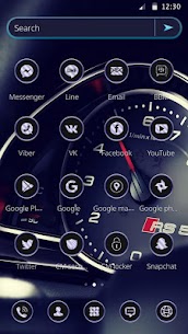 Theme Car Speedometer speed For PC installation